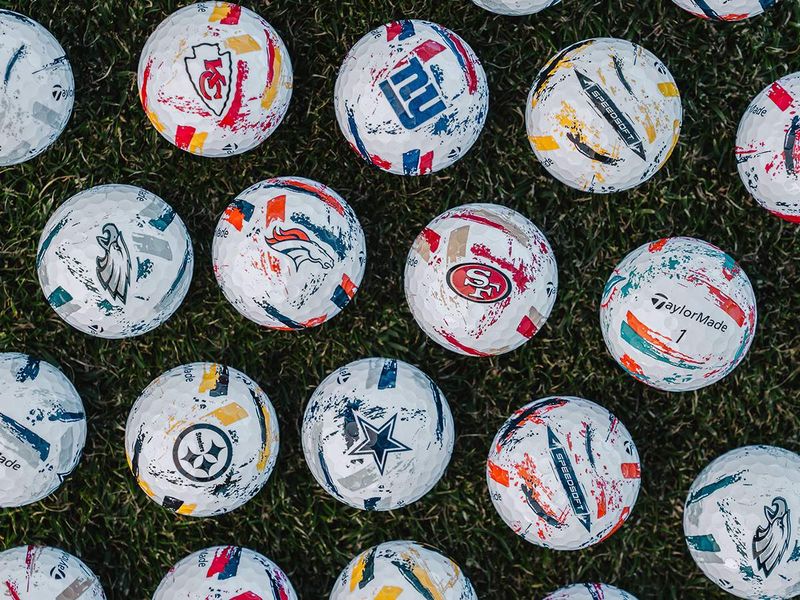 Balles Taylormades Speedsoft NFL