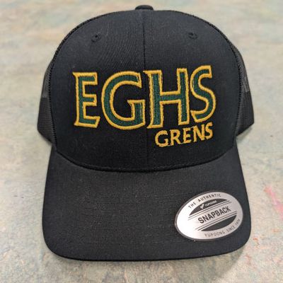 EGHS Baseball Hat Green &amp; Gold