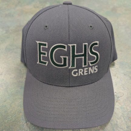 EGHS Baseball Hat Silver &amp; Green