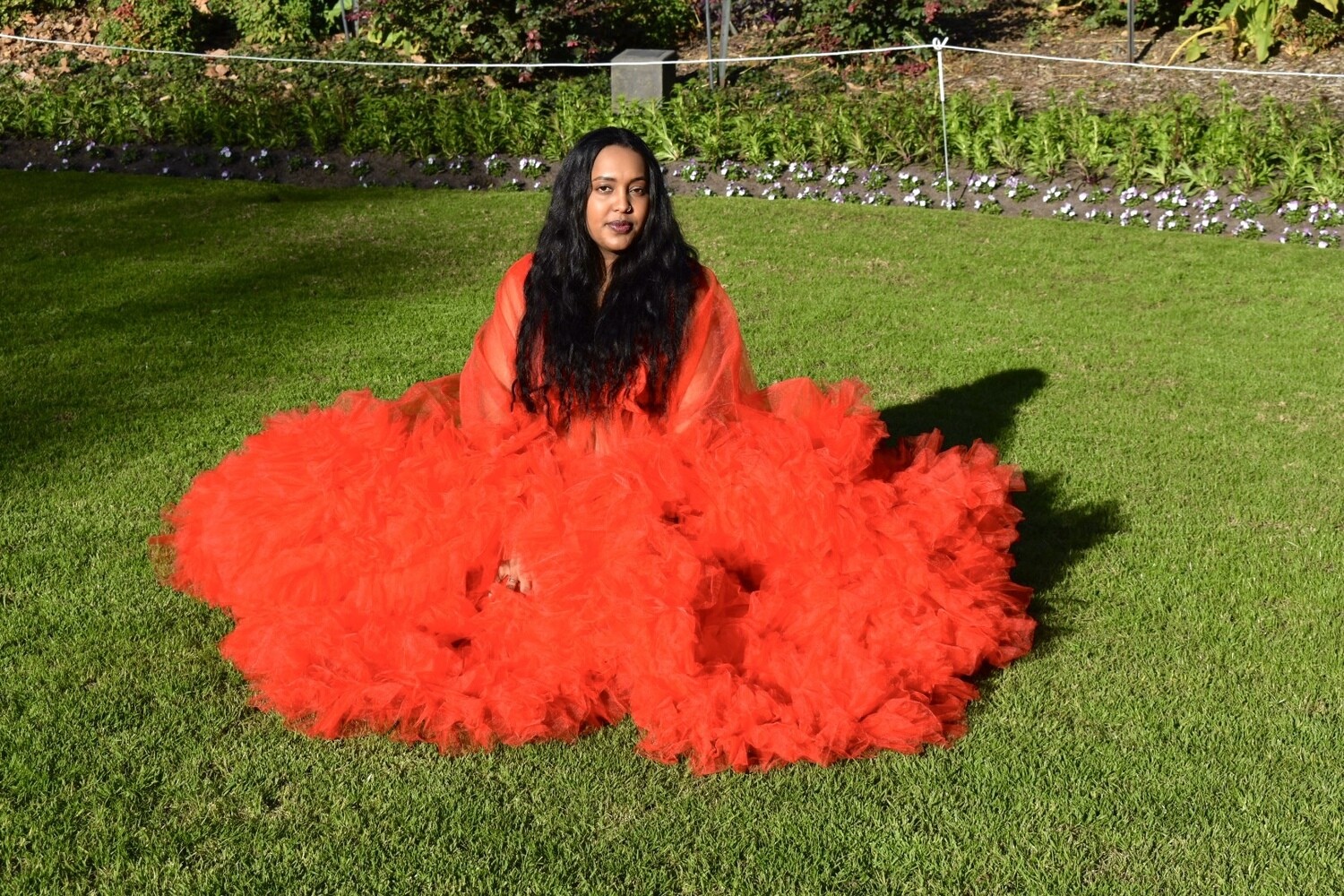 Puffy Ruffled Tulle