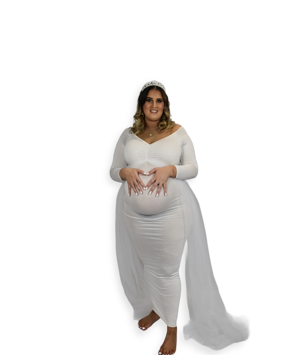Elegant Maternity Dress