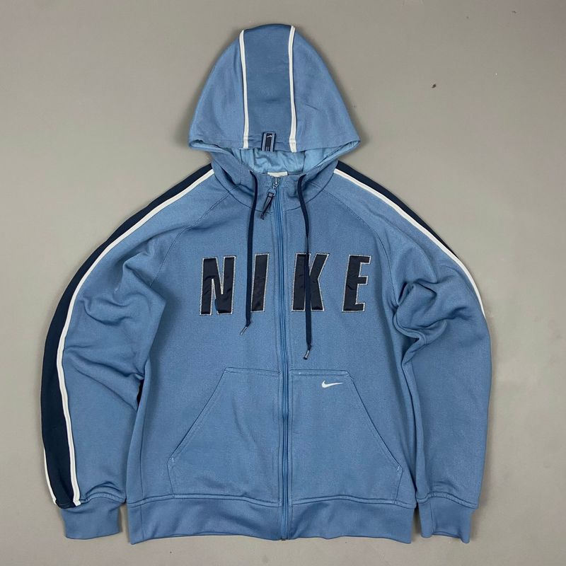 Nike Spellout Vintage 2000er Strickjacke (S) Nike Spellout Vintage 2000er Strickjacke (S)