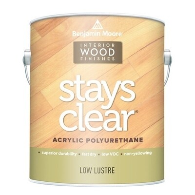 Stays Clear Acrylic Polyurethane