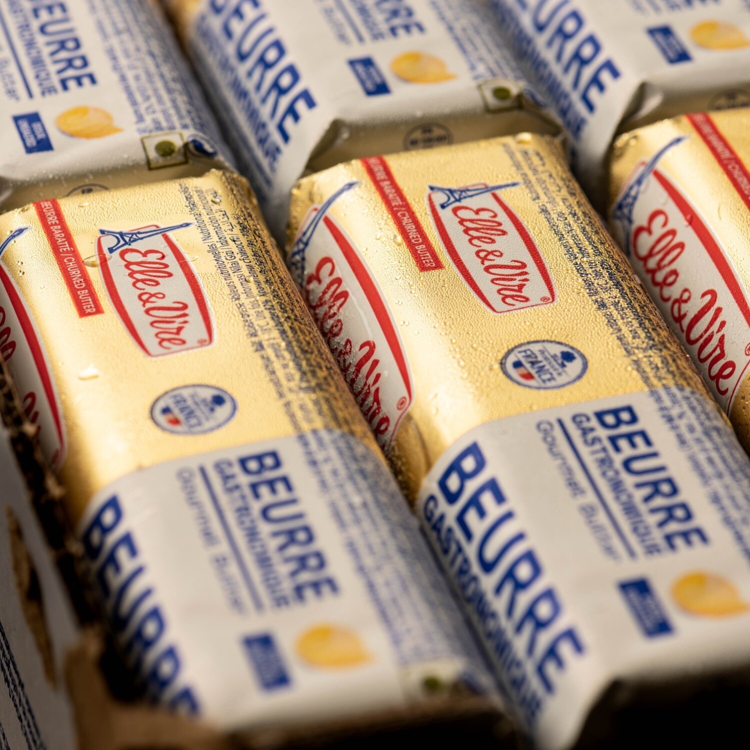 Butter - Elle & Vire Unsalted Gourmet Butter (82% fat) per 250gm