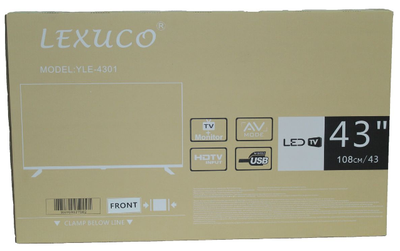 Lexuco 43'' Led Hd Ready Tv