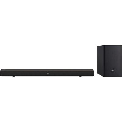 JVC bluetooth soundbar + external woofer