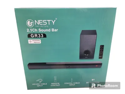 Nesty 2.1ch Bluetooth soundbar + External woofer