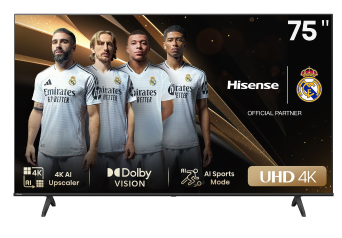 Hisense 75&quot; A6N 4K UHD Smart TV with HDR &amp; Dolby Vision