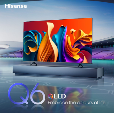 Hisense 50" Q6N Smart 4K UHD QLED TV with Quantum Dot &amp; Dolby Vision