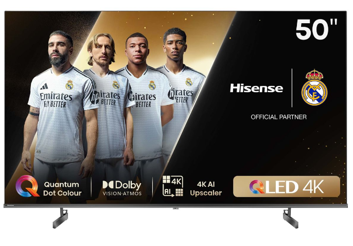 Hisense 50&quot; Q6N Smart 4K UHD QLED TV with Quantum Dot &amp; Dolby Vision