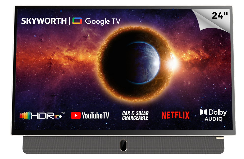 Skyworth 24&quot; FHD portable Google Tv