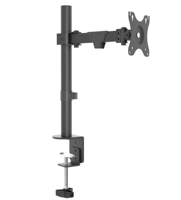 Ellies: Single Arm Height Adjustable Desktop Monitor Mount 13&quot; - 32&quot;