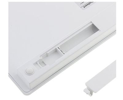 Ultra-slim Bluetooth Wireless Keyboard | Silver &amp; White