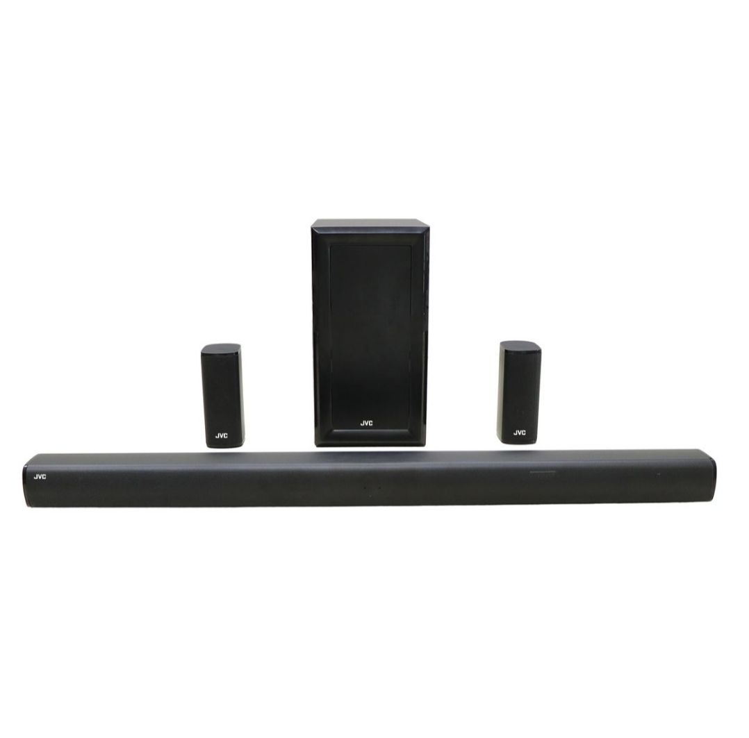 JVC 5.1ch Bluetooth soundbar + wireless sub