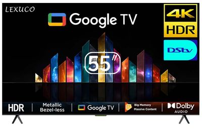 Lexuco 55&quot; Google smart frameless tv