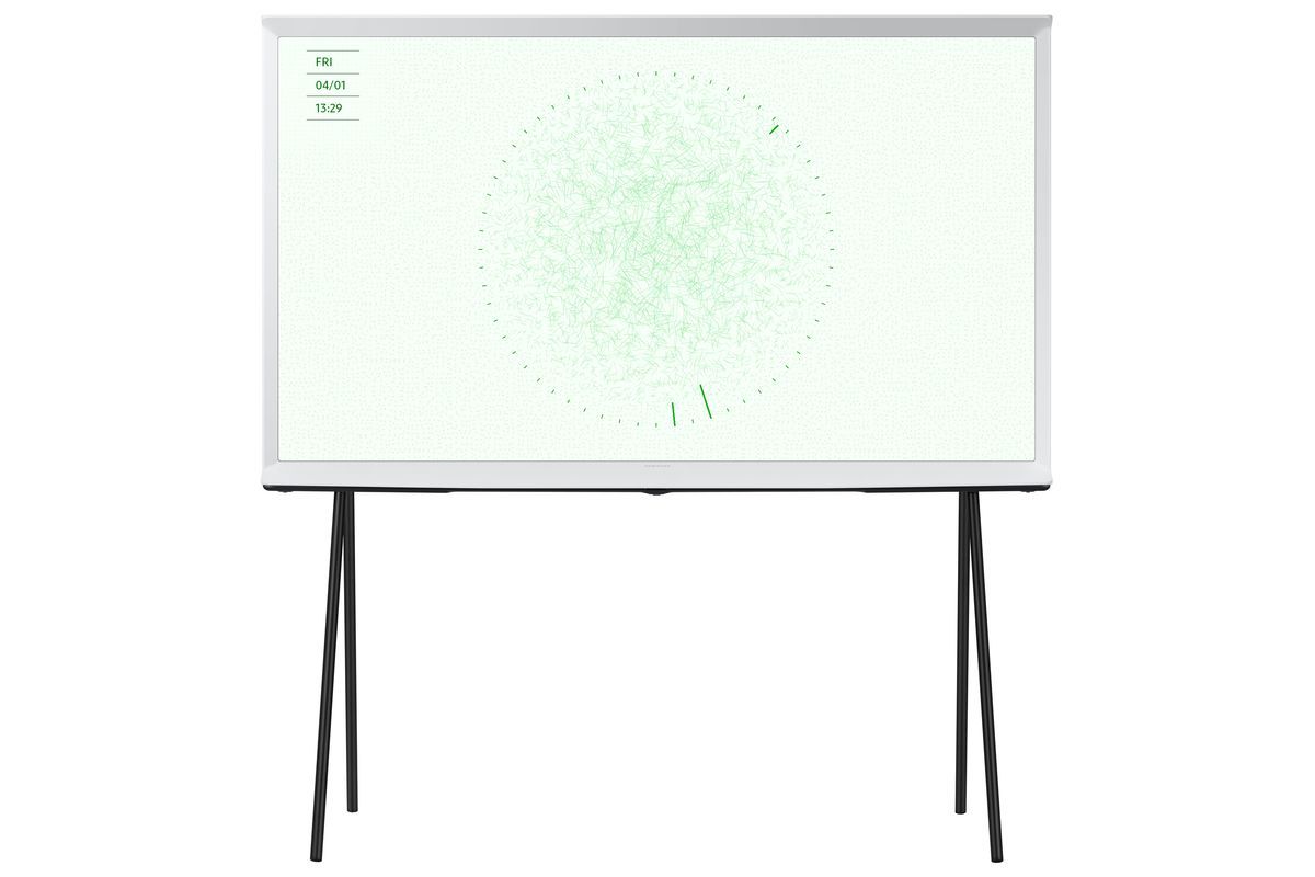 Samsung 55&quot; LS01D 4K QLED smart Lifestyle Serif TV with Matte Display