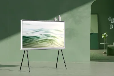 Samsung 55" LS01D 4K QLED smart Lifestyle Serif TV with Matte Display