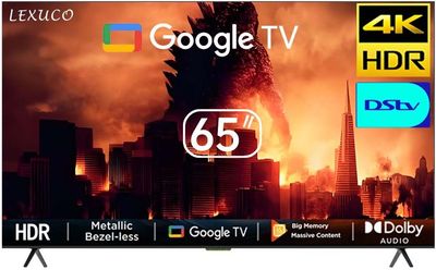 Lexuco 65&quot; google smart frameless tv