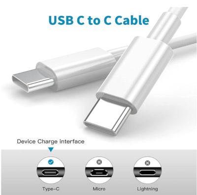 Type-C to Type-C Charger Cable 1meter