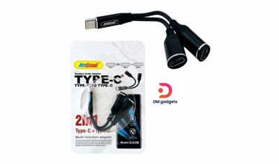 Adapter Converter Type-C male to Type-C 2x female – Cable Adapter
