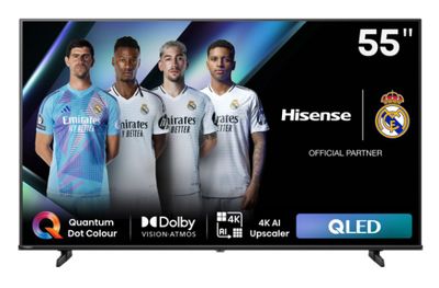 Hisense 55" E7N 4K UHD Smart QLED TV with Quantum Dot &amp; Dolby Vision