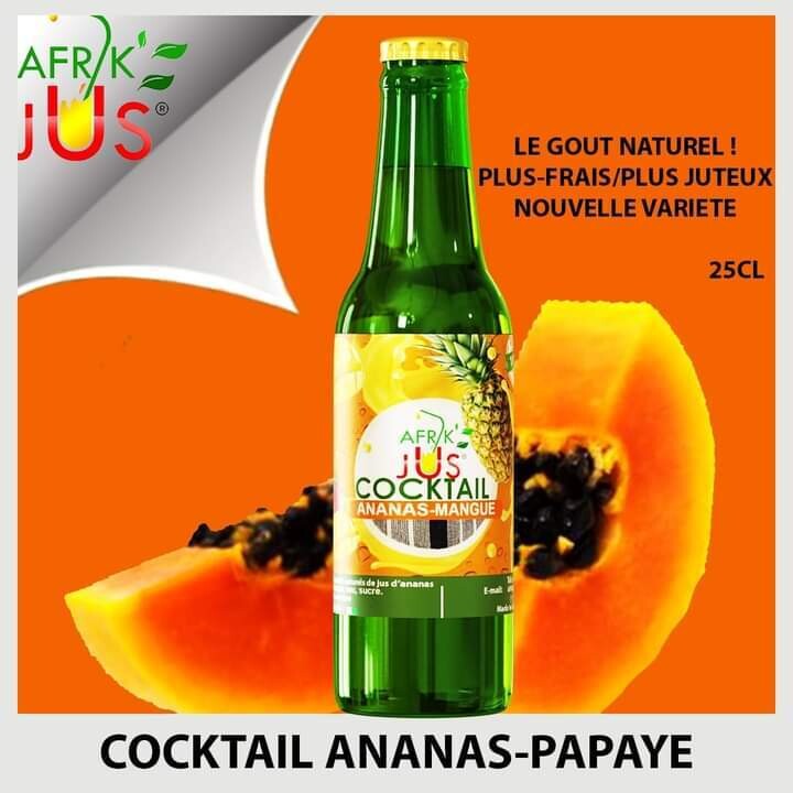 BI-COCKTAIL Ananas-Papaye