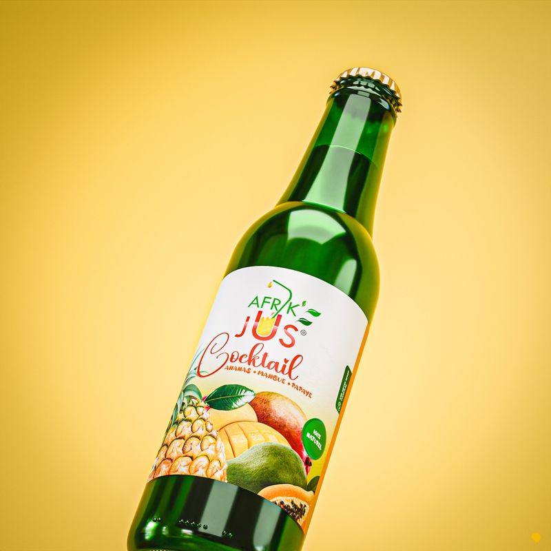TRI-COCKTAIL Ananas-Pomme-Papaye