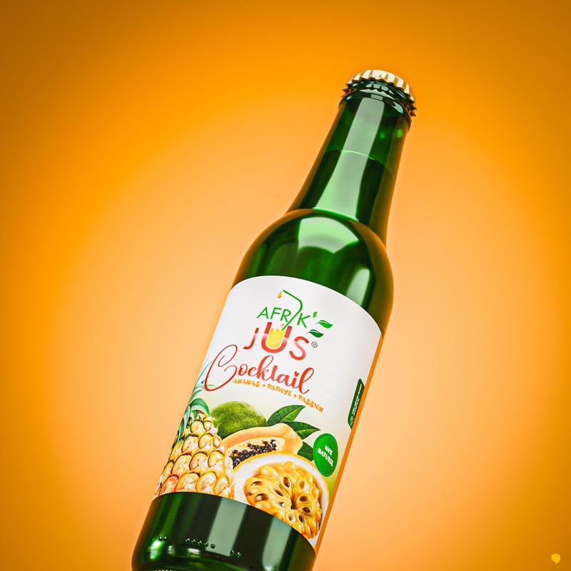 TRI-COCKTAIL Ananas-Papaye-Passion