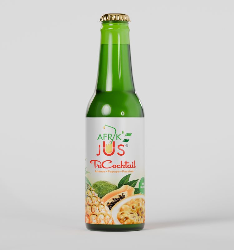 TRI-COCKTAIL Ananas-Papaye-Passion