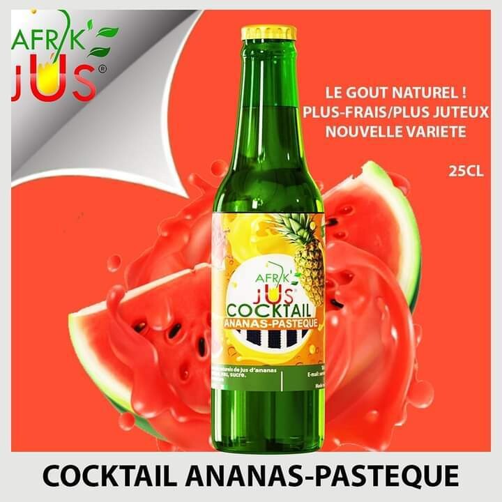 BI-COCKTAIL Ananas-Pastèque