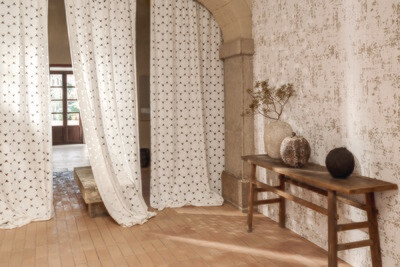 Elitis. Lin Plâtré - Toile d&#39;artiste