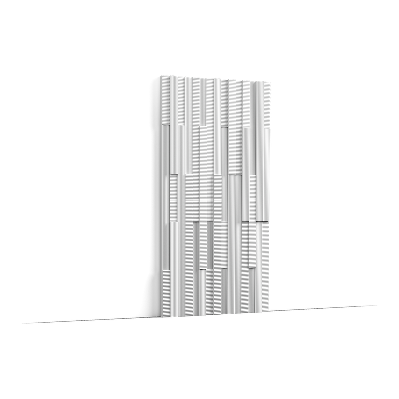 Orac. MATRIX, W216

Dzięki fragmentarycznemu wzornictwu Matrix jest zabawnym ukłonem w stronę brutalizmu, który jednocześnie oddaje hołd produktom W108 Zigzag i W110 Hill, ponieważ żebrowane tekstury są ich miniaturami. Produkt ten jest technologicznym cudem dzięki różnym długościom i głębokościom elementów i linii. Zaprojektowany przez Orio Tonini.

dł 200 x wys 25 x szer 1,6 cm Purotouch®

Jednostka sprzedaży: sztuka.