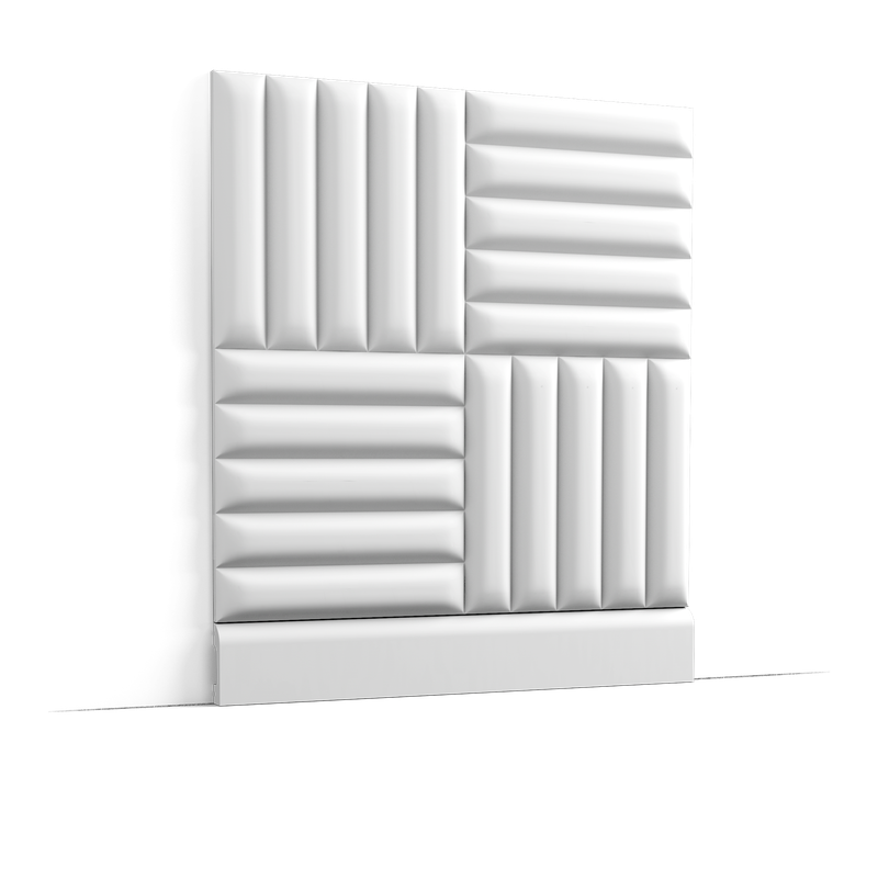 Orac. QUILT, W218

Quilt to wyjątkowi nowicjusze w rodzinie pokryć ściennych 3D. Są tak różne od wszystkich innych: mają wymiarowy, przypominający poduszkę wzór, który przekształca teksturę ściany. Ten innowacyjny produkt do okładzin ściennych 3D ma wyjątkową grubość, która tworzy uderzający efekt i wydaje się wyłaniać z samej ściany.Pozwalają na nieskończoną liczbę wzorów i kombinacji. Zaprojektowane przez Orio Tonini.

dł 200 x wys 25 x szer 2,3 cm Purotouch®

Jednostka sprzedaży: sztuka.