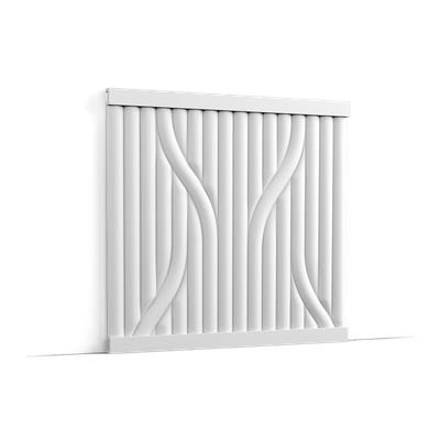 Orac. HILL TRACE, W213
Panel ścienny 3d z płynnymi, kierunkowymi wzorami przypominającymi przytulną dzianinę kablową. Dzięki temu produktowi z pewnością stworzysz przytulne ściany. Bawiąc się kierunkiem paneli i wysokością położenia, można tworzyć intrygujące wzory i tekstury. Zaprojektowany przez Orio Tonini

dł 200 x wys 25 x szer 1,6 cm Purotouch®

Jednostka sprzedaży: sztuka.