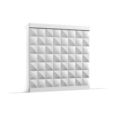 Orac. COBBLE, W113
Cobble posiada intrygującą teksturę powierzchni. Odpowiednie oświetlenie, zbliżanie i oddalanie światła spowoduje niesamowitą grę światła i cienia, która zadowoli każde wnętrze. W113 idealnie współpracuje z listwami CX190 i SX194 bez konieczności dodatkowego wykończenia.

dł 200 x wys 25 x szer 2,2 cm Purotouch®

Jednostka sprzedaży: sztuka.