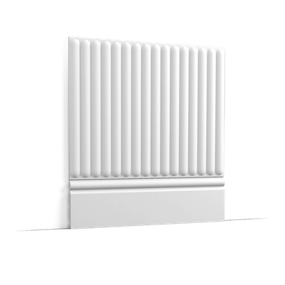 Orac. HILL BEAD XL, W214
Wyjątkowe panele, które zapewniają klasyczną boazerię z nowoczesnym akcentem i efektem trompe l'oeil w postaci kształtów obracających się do wewnątrz lub na zewnątrz, w zależności od perspektywy i punktu widzenia widza. Co więcej, dwa różne formaty umożliwiają tworzenie różnych wzorów na ścianie. Mówiąc o pełnym doświadczeniu 3D! Zaprojektowane przez Orio Tonini.

dł 200 x wys 40 x szer 1,5 cm Purotouch®

Jednostka sprzedaży: sztuka.