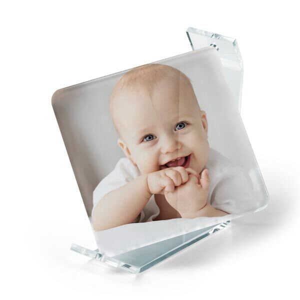 זכוכית עם מעמד אקרילי - מידות שונות