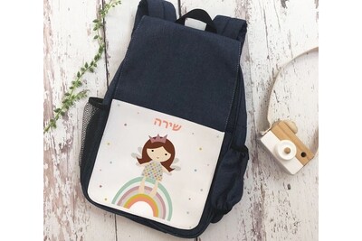תיק גב לילד בד קיטיוני