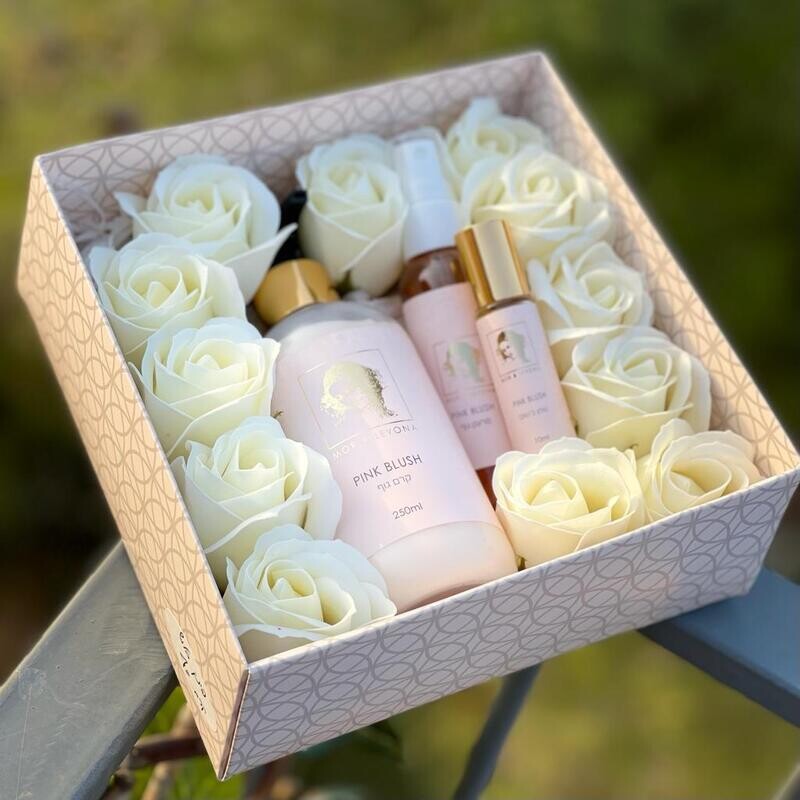 מארז קרם גוף/מרענן מיני/ בושם רול