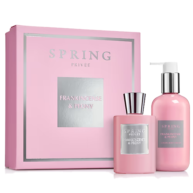 מארז בושם פרייבט קולקשן + קרם גוף FRANKINCENSE &amp; PEONY
