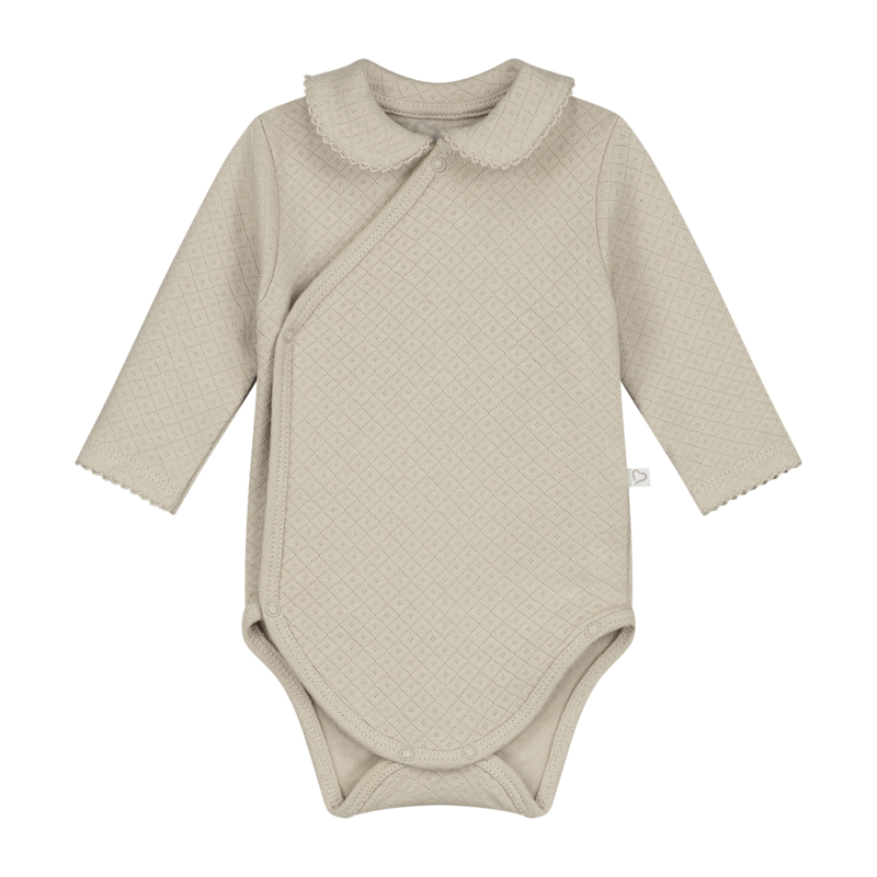 Romper Meisje Met Kraag Lange Mouw  Charlotte Sand