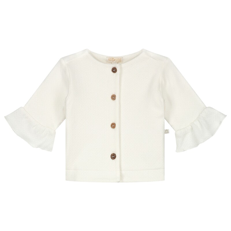 Babyvestje Meisje Noor Off White