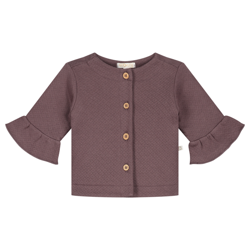 Babyvestje Meisje Noor Mauve