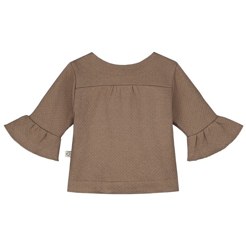 Babyvestje Meisje Noor Taupe