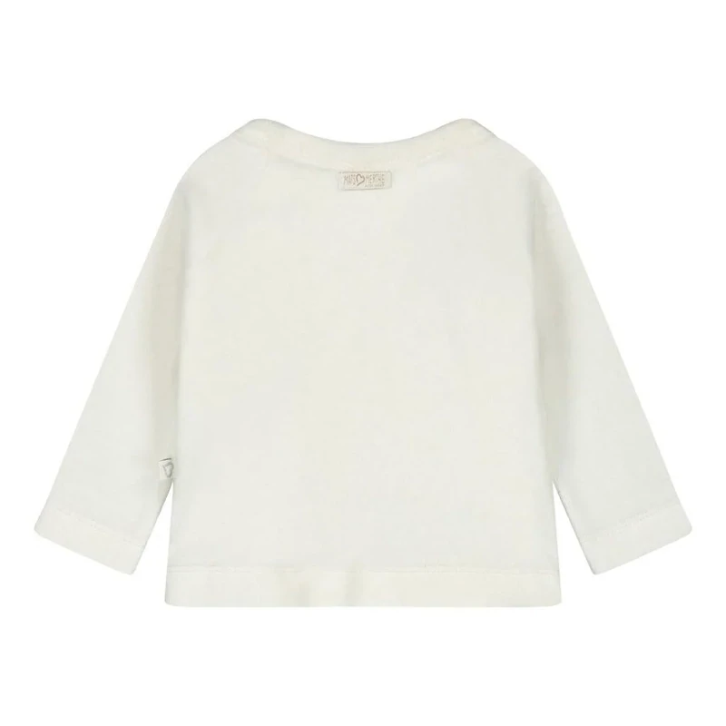 Overslagvestje Velvet Off White