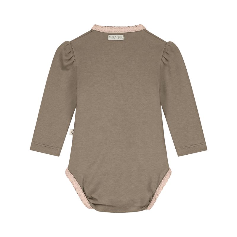 Nova basic body Long sleeve Taupe