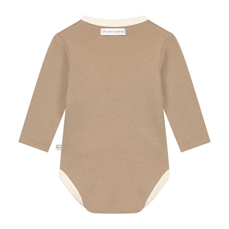 Vince basic body Long sleeve Taupe