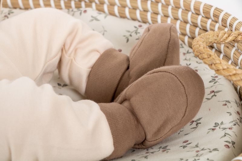 Babyslofjes Mare Taupe