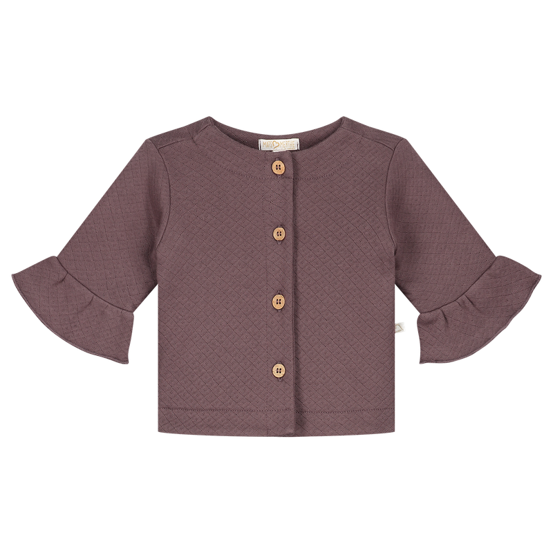 Babyvestje Meisje Noor Mauve