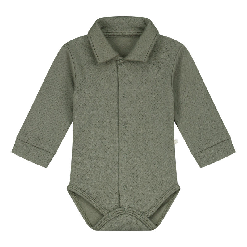 Romper Jongen Lange Mouw met Kraag Noah Moss